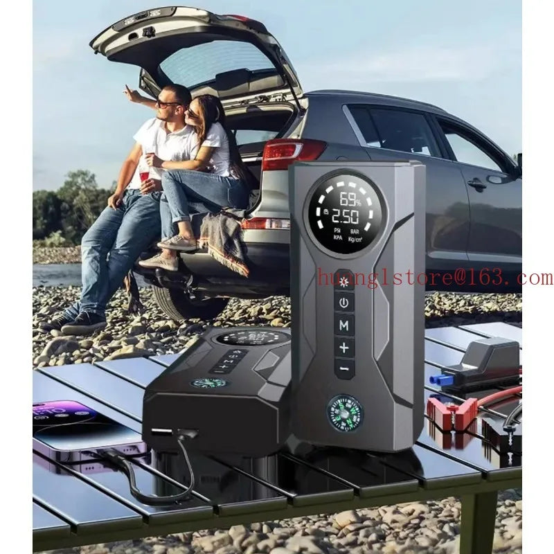 Arrancador 2000A con Inflador Portátil